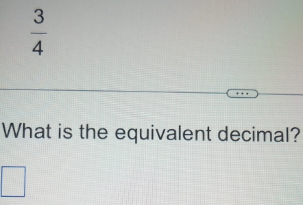 1 4 Is Equivalent To What Decimal