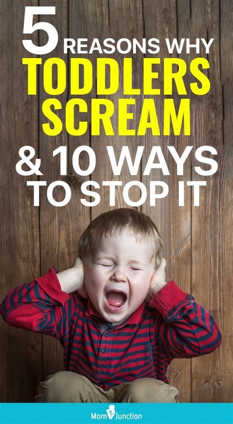 10 Effective Ways To Stop A Toddler Screaming Toddler Screaming