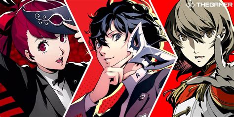 1080P Free Download Persona 5 Main Characters Red Background