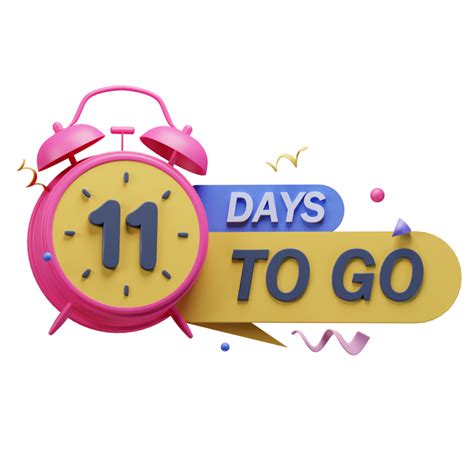 11 Days To Go Stock Photos Images And Backgrounds For Free Download