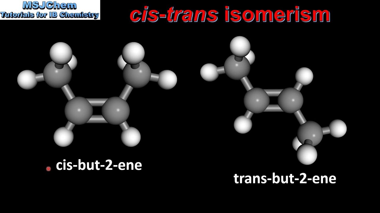 13 2 Cis Trans Isomers Geometric Isomers Chemistry Libretexts