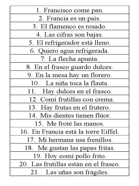 14 Oraciones Con Fr Volo