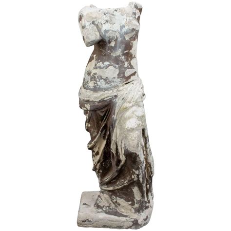 1930S Plaster Venus De Milo Sculpture Found In France At 1Stdibs
