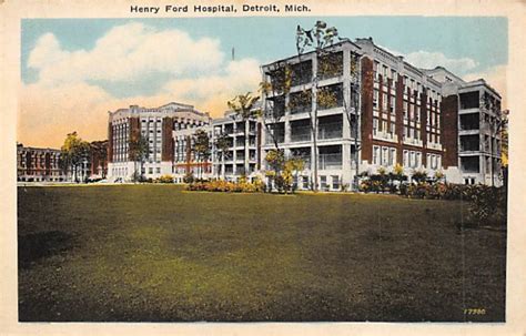 1940 S Henry Ford Hospital Detroit Michigan Mi D5951 United States