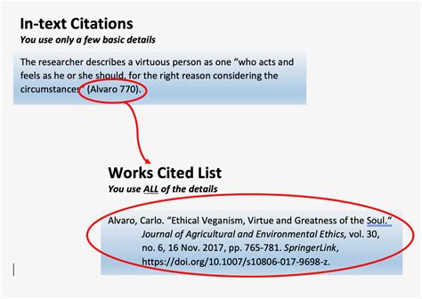 2 In Text Citations Mla Citation Tutorial Research Guides At