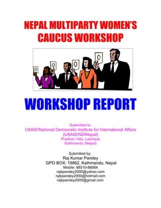 2 Women Caucus In Nepal Pdf