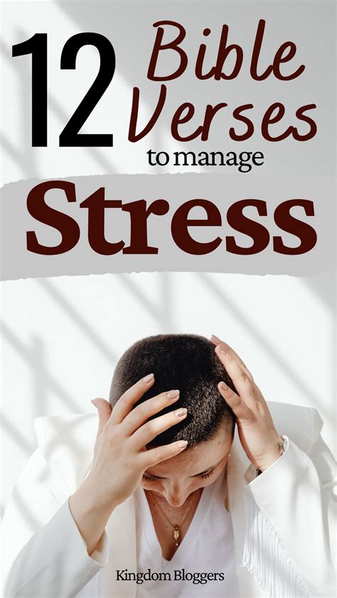 20 Bible Verses To Manage Stress Bible Verses For Stress And Anxiety