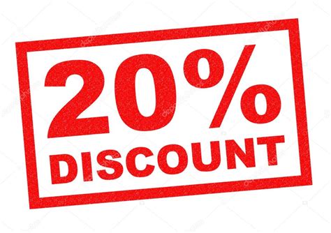 20 Percent Discount Stock Photo Chrisdorney 66164198