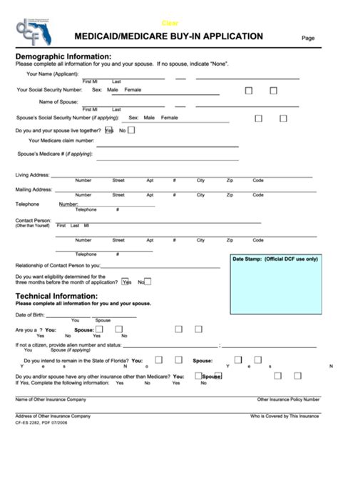 20 Printable Apply For Medicaid Florida Forms And Templates Fillable