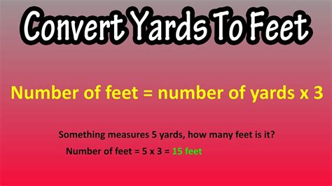 20 Yards to Feet Converter