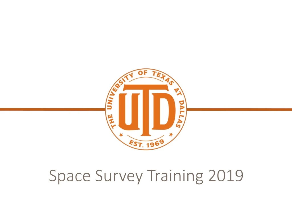 2019 Space Survey Training March Ppt Download