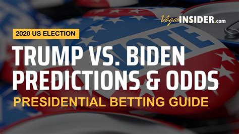 2020 Presidential Election Betting Odds Bettin Odds To Win The 2020