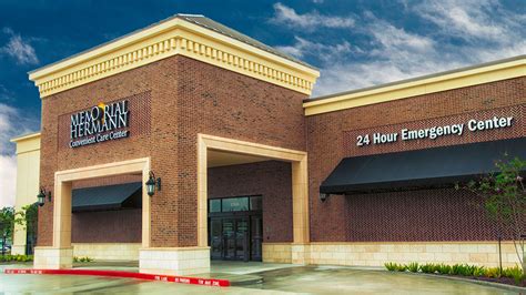 24 Hour Emergency Room At The Convenient Care Center In Katy Memorial