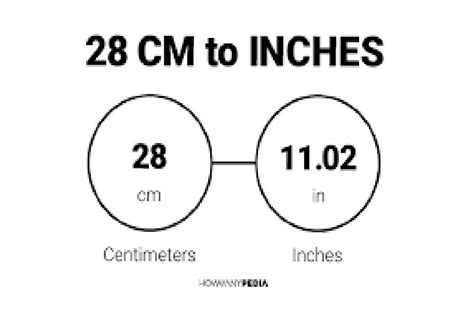 6 Ways 28cm to Inches