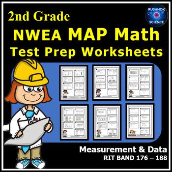 2Nd Grade Nwea Map Math Test Prep Practice Questions Worksheets