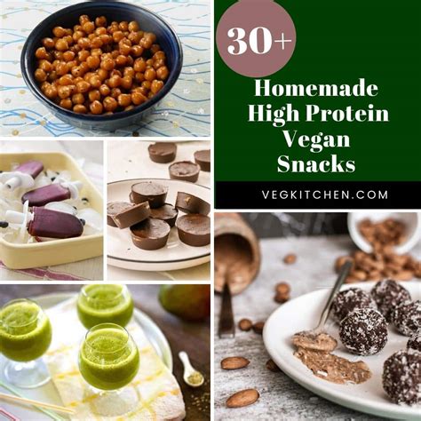 30 Homemade High Protein Vegan Snacks Vegan News Net
