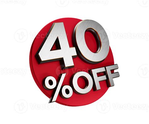 30 Percent Off 40