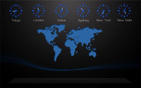 40 World Map Time Zones Wallpapers Wallpapersafari