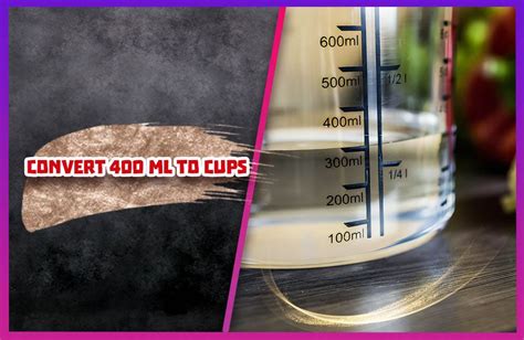5 Ways 400ml To Cups