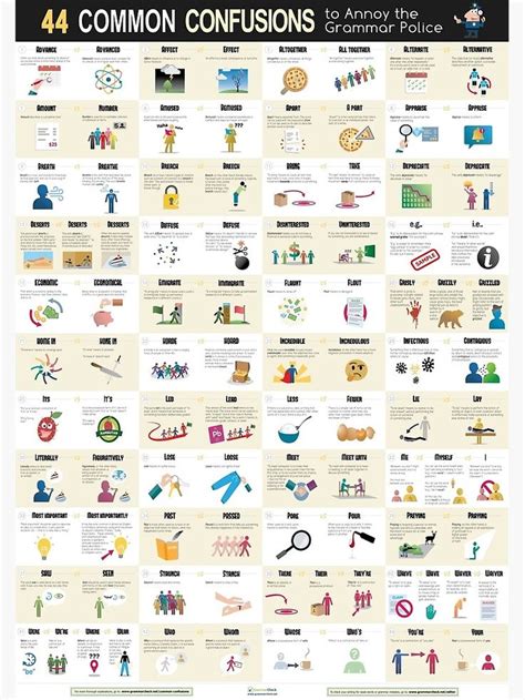 44 Common Confusions To Annoy The Grammar Police