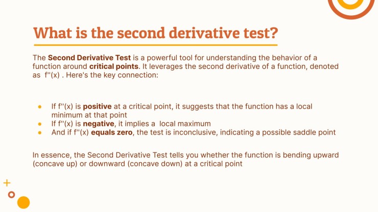 5 2 First And Second Derivative Test