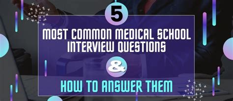 5 Most Common Medical School Interview Questions And How To Answer Them