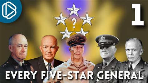 5 Star Generals In U S History List Rank Lesson Study Com