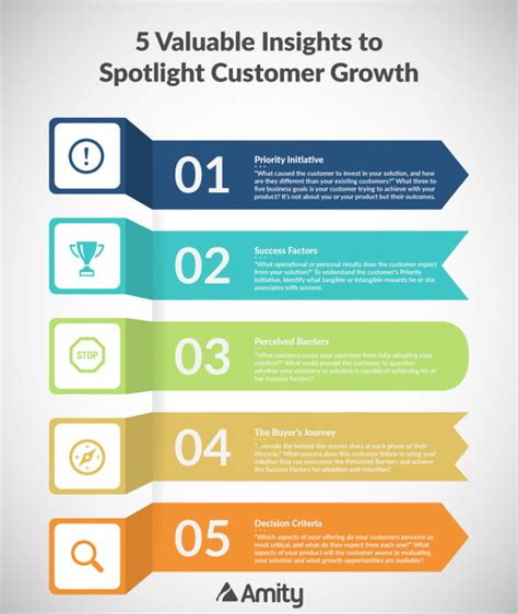 5 Valuable Insights To Spotlight Customer Growth Powerpoint Design