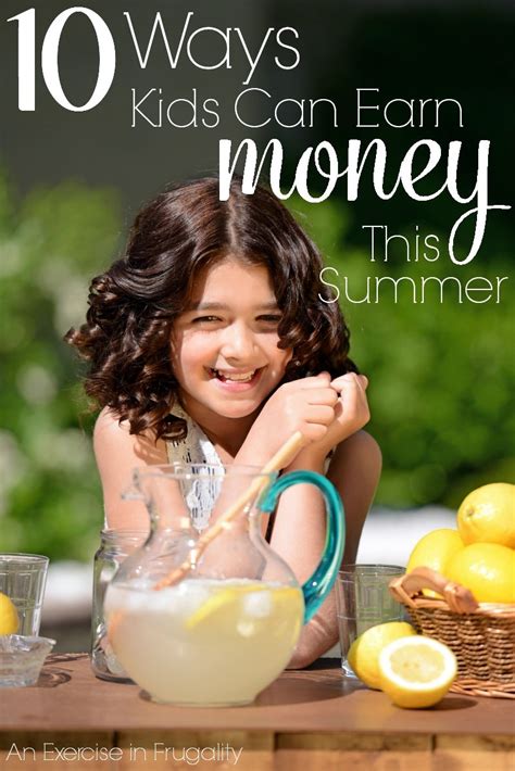 5 Ways My Kids Earn Money Over Summer Break