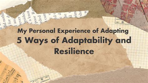 5 Ways Of Adaptability And Resilience