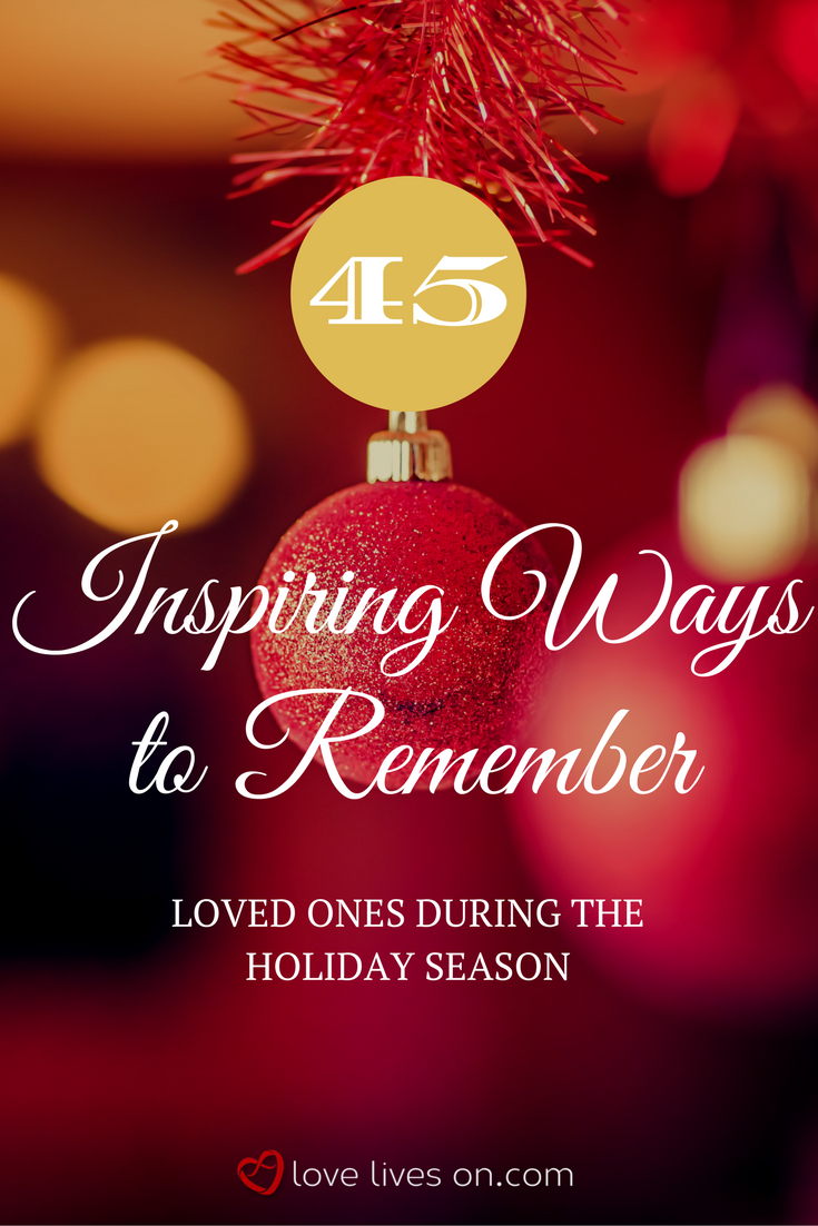 5 Ways To Honor Lost Loved Ones During The Holidays