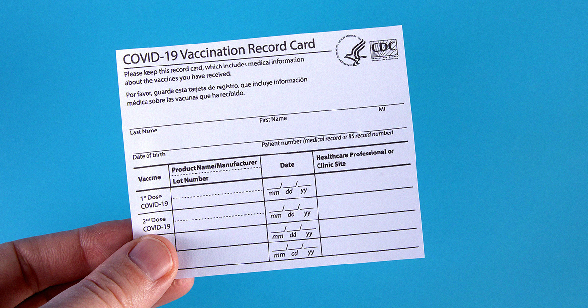 5 Ways To Spot Fake Covid Vaccination Cards J J Keller Compliance