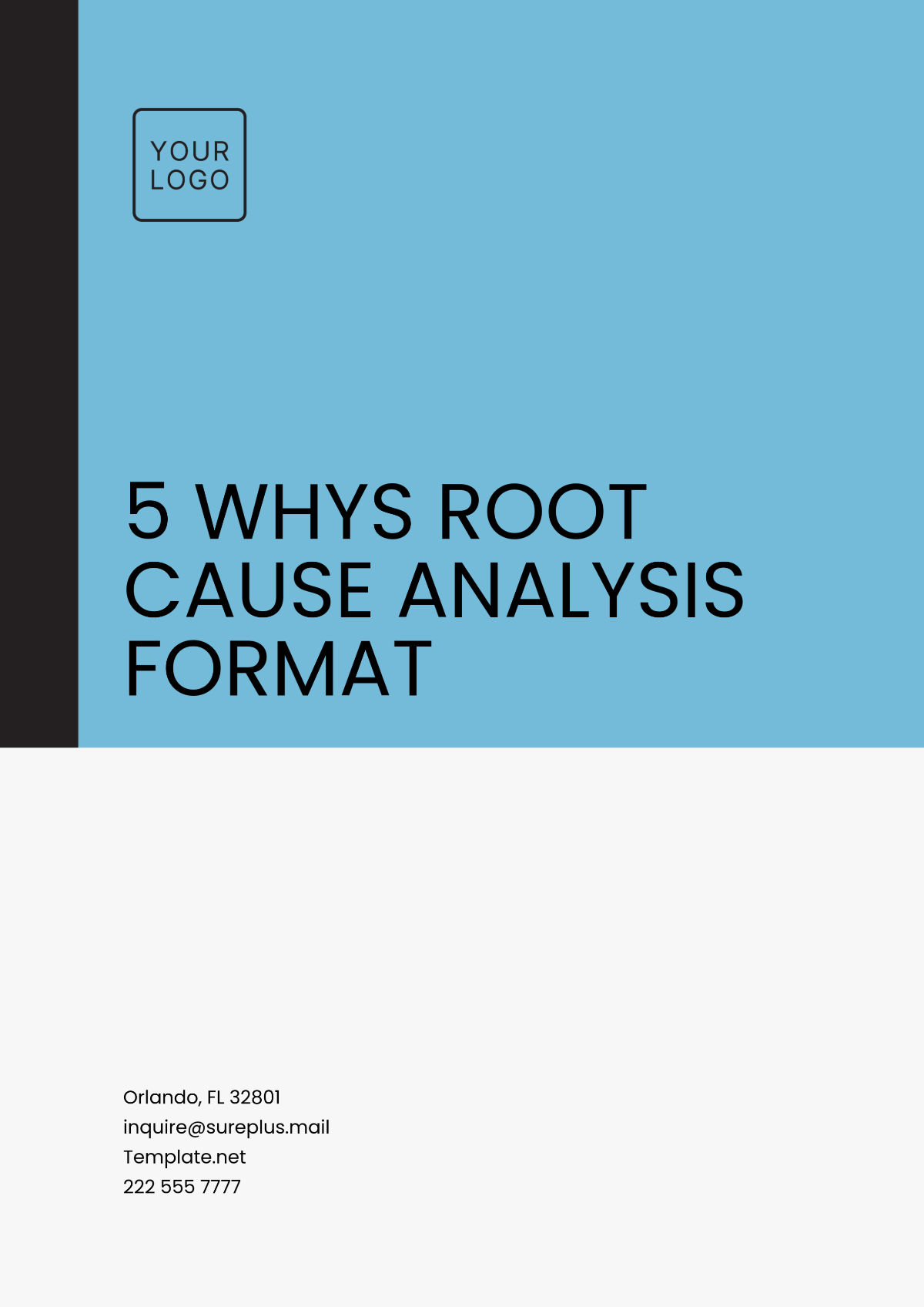 5 Whys Template Online 5 Whys Root Cause Analysis Creator