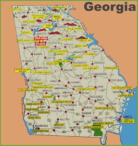 50 Cities In Georgia