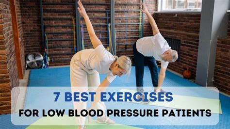 7 Best Exercises For Patients With Low Blood Pressure By Sprint