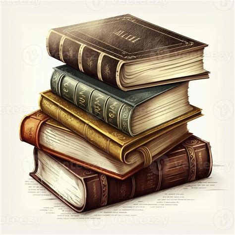 A Book Cover With Books Stacked On Top Of Each Other And The Title