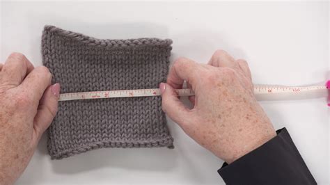 A Hand Y Tip For Measuring Your Knitting