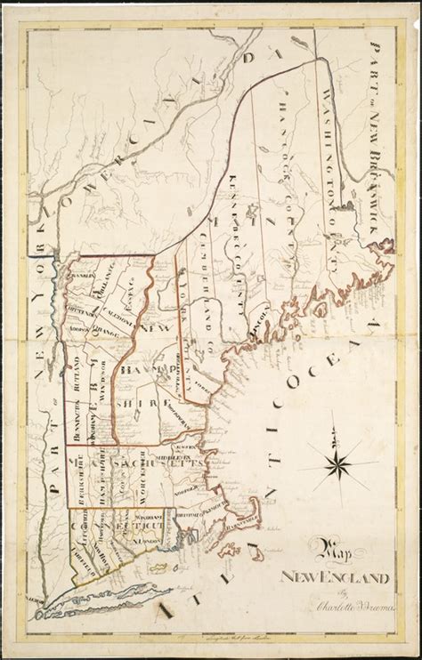 A Mapp Of New England Norman B Leventhal Map Education Center
