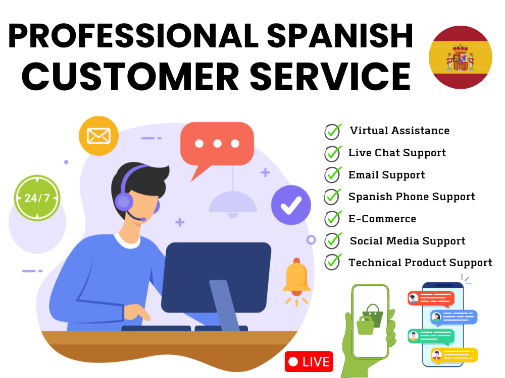A Professional Spanish Customer Service Support Upwork