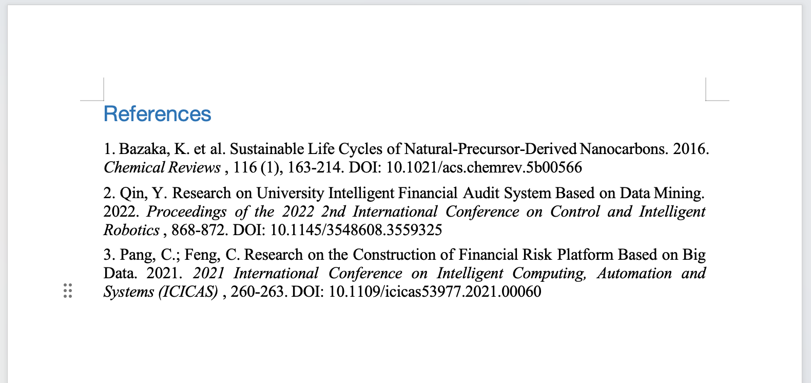 Acs Citation Generator Fee Acs Format Citation Machine