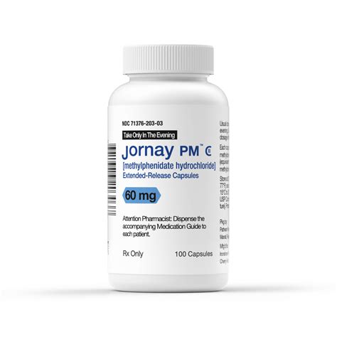 Adding Multimedia Now Available Jornay Pm Methylphenidate Hcl Cii