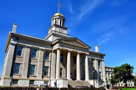 Administration Building Old Capitol University Of Iowa Iowa City Ia