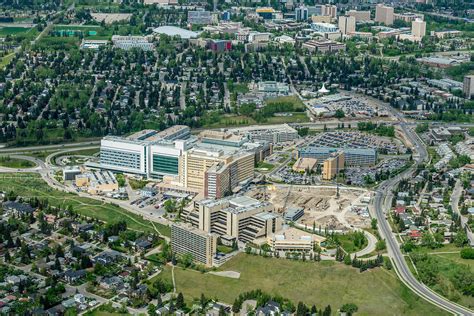Aerial Photo Foothills Medical Centre Calgary