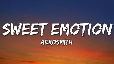 Aerosmith Sweet Emotion Lyrics Hd Youtube