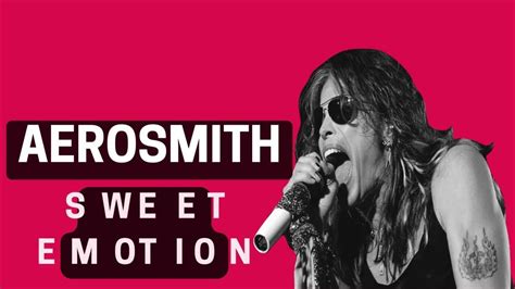 Aerosmith Sweet Emotion Lyrics Youtube