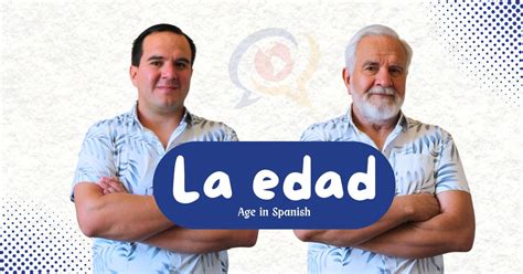 Age in Spanish
