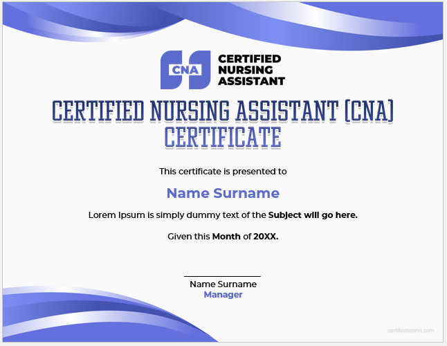 All About Certified Nursing Assistant