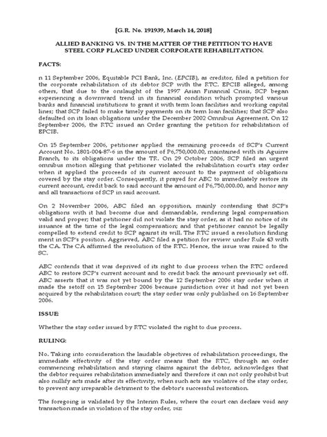 Allied Banking V Steelcorp Pdf Judgment Law In Rem Jurisdiction