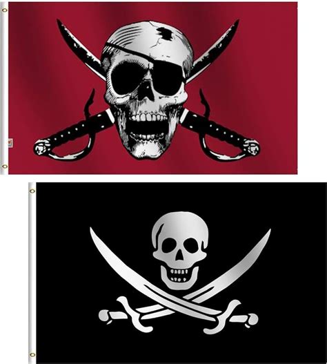 Amazon Co Uk Jolly Roger Flags