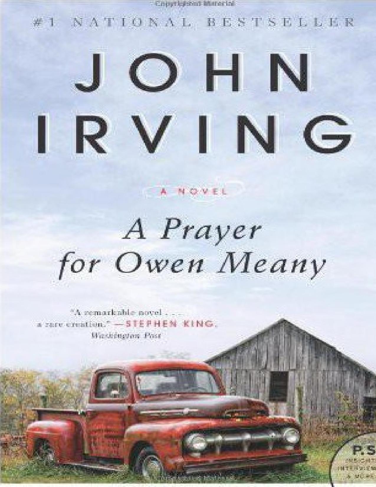 Amazon Com A Prayer For Owen Meany 9780062204226 Irving John Books